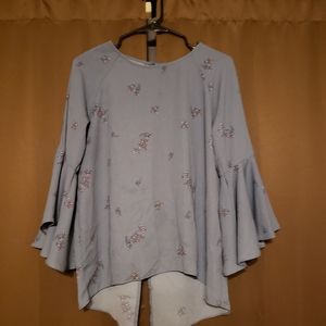 Lauren Conrad Bell Sleeve Top